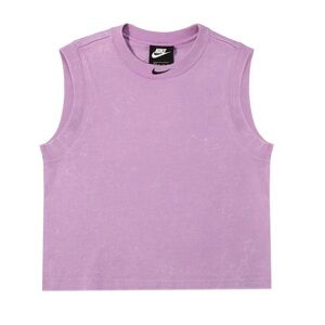 Nike Lavender Cropped Sleeveless Tee